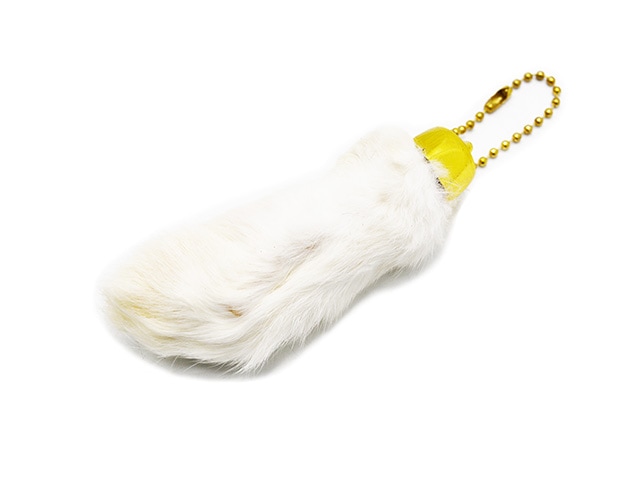 全8色【USA Import Goods/USAインポートグッズ】「Lucky Rabbit Foot Key  Holder/ラッキーラビットフットキーホルダー」-WOLF PACK