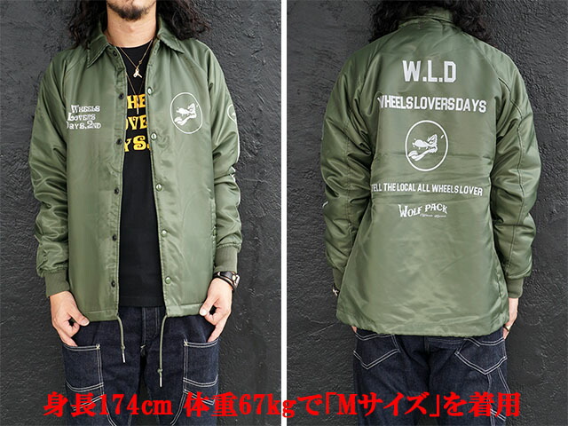 全2色【Wheels Lovers Days/ウィールズラバーズデイズ】「Official Boa Coach  Jacket”2nd”/オフィシャルボアコーチジャケット”セカンド”」, (JACKSUN'S/ジャックサンズ/WOLF 