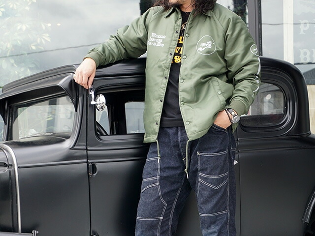 全2色【Wheels Lovers Days/ウィールズラバーズデイズ】「Official Boa Coach  Jacket”2nd”/オフィシャルボアコーチジャケット”セカンド”」, (JACKSUN'S/ジャックサンズ/WOLF