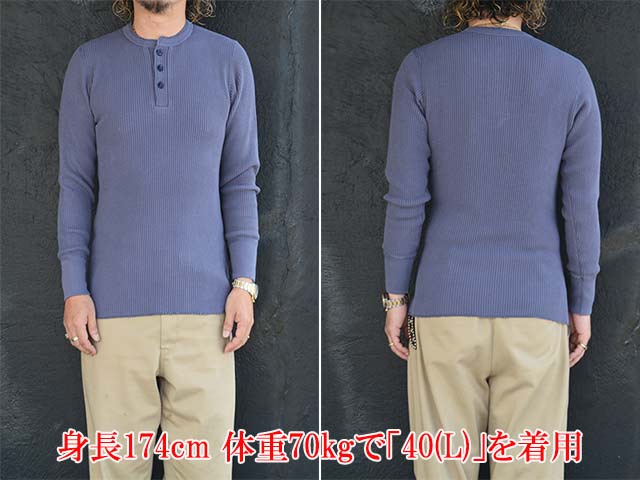 全4色【JELADO/ジェラード】2026AW「Henry Neck MEGA Thermal/ヘンリー