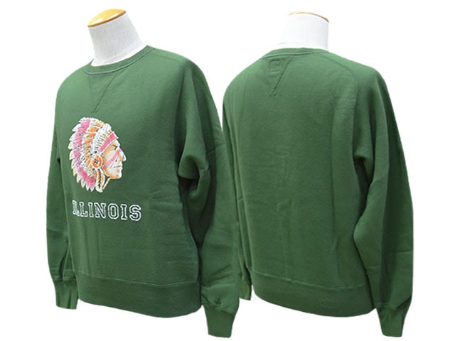 新品 JELADO ジェラード フロッキープリント フリーダムスリーブスウェット 新品 JELADO ジェラード フロッキープリント フリーダムスリーブ