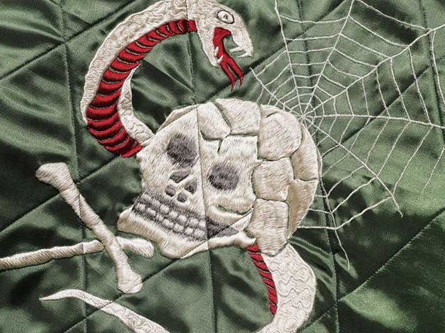 全2色【JELADO/ジェラード】2026AW「Skull Snake Souvenir Jacket