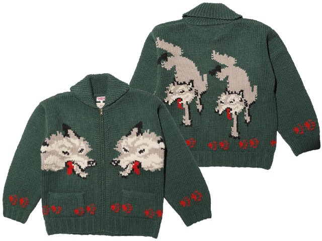 全2色【JELADO/ジェラード】2026AW「Cowichan Style Sweater”WOLF