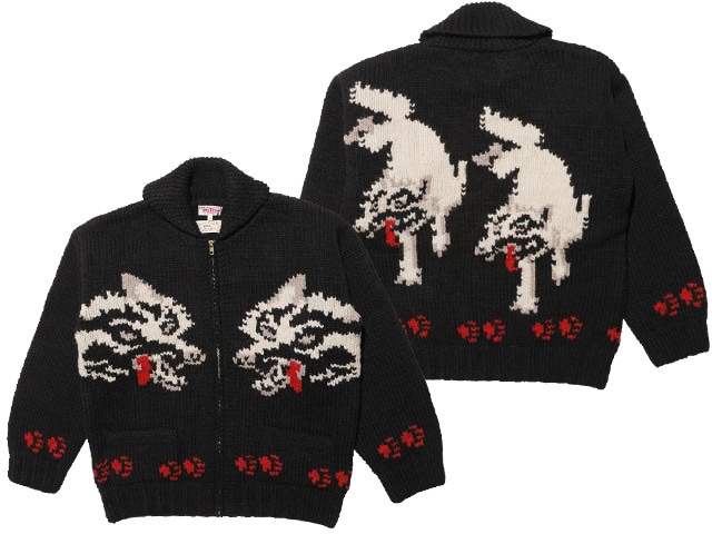 全2色【JELADO/ジェラード】2026AW「Cowichan Style Sweater”WOLF