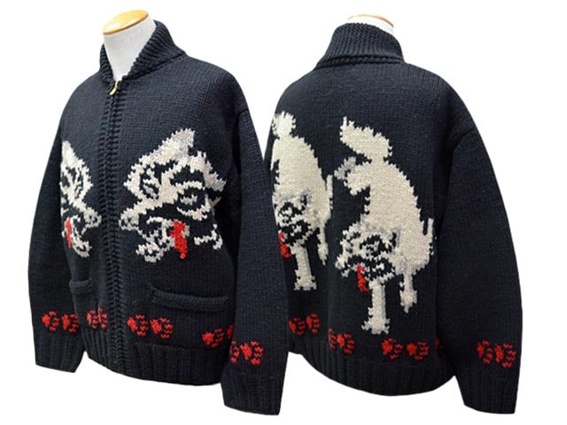 全2色【JELADO/ジェラード】2026AW「Cowichan Style Sweater”WOLF