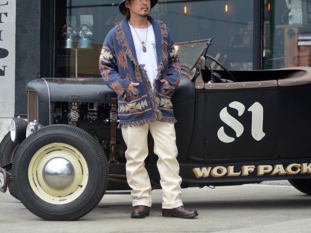 OLD CROW/オールドクロウ】「Old Rodder Denim Pants”Rigid”/オールド