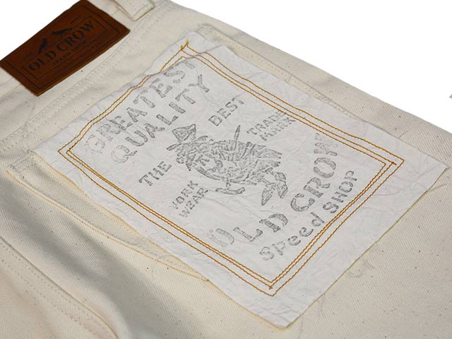 30% OFF)【OLD CROW/オールドクロウ】「Old Rodder Denim Pants”Rigid