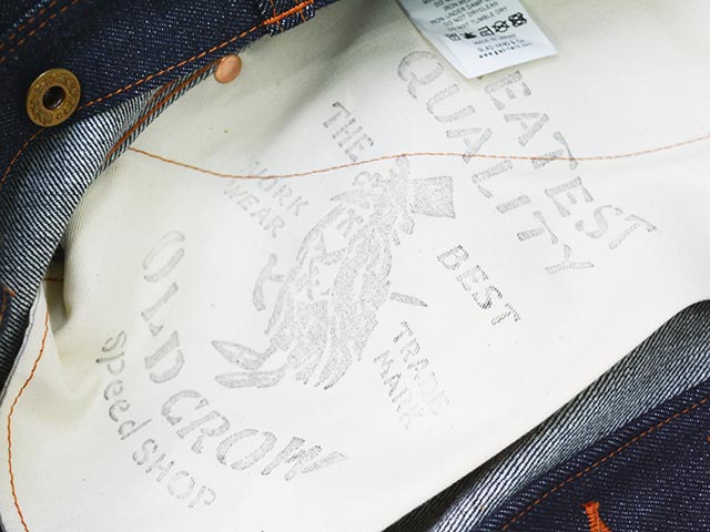 OLD CROW (オールドクロウ) OLD PAINTER - DENIM OLD CROW/オールドクロウ】「Old Painter Denim Pants/オールド