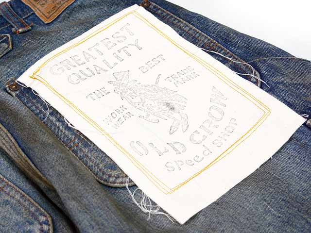 OLD CROW/オールドクロウ】「Old Painter Denim Pants”Vintage Finish