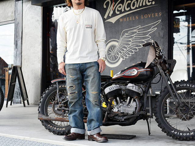30% OFF)【OLD CROW/オールドクロウ】「Old Painter Denim Pants