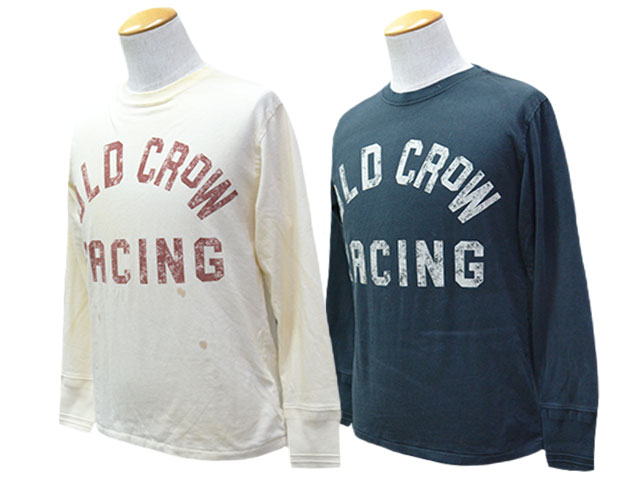 全2色【OLD CROW/オールドクロウ】2025AW「Racing L/S Tee/レーシング