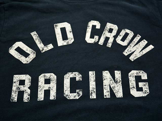 全2色【OLD CROW/オールドクロウ】2025AW「Racing L/S Tee/レーシング