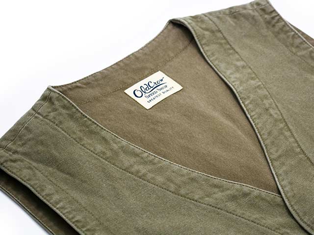 全2色【OLD CROW/オールドクロウ】2025AW「Thirteen Crows Tool Vest