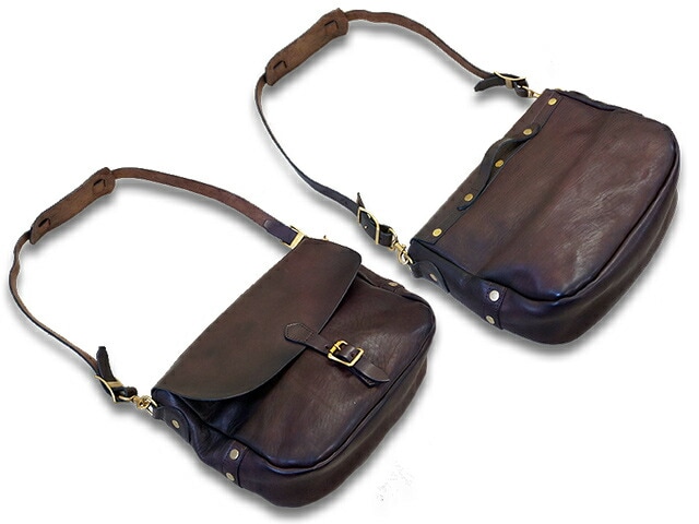 全2色【vasco/ヴァスコ】2023FW「Leather Postman Shoulder Bag