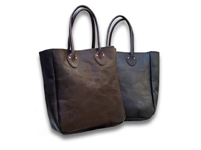 全2色【vasco/ヴァスコ】2022FW「Leather Old Tote  Bag”Large”/レザーオールドトートバッグ”ラージ”」(VS-267L)(ハーレー/バイカー/アメカジ/ホットロッド/レザークラフト/鞄/バッグ/プレゼント/WOLF  PACK/ウルフパック)-WOLF PACK