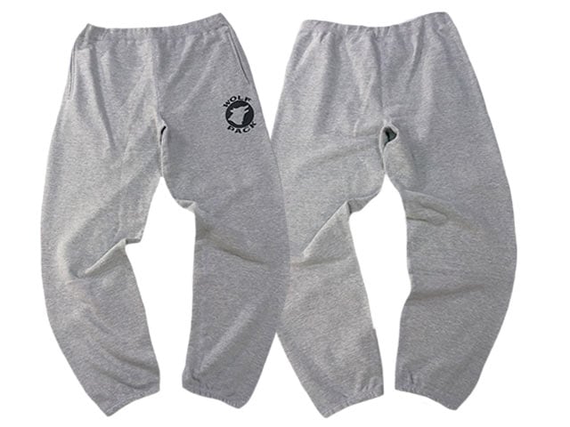 全2色【WOLF PACK original/ウルフパックオリジナル】「Regular Weight Sweat  Pants/レギュラーウェイトスウェットパンツ」, (ホールズラバーズデイズ/ハーレー/ホットロッド/アメカジ)-WOLF PACK