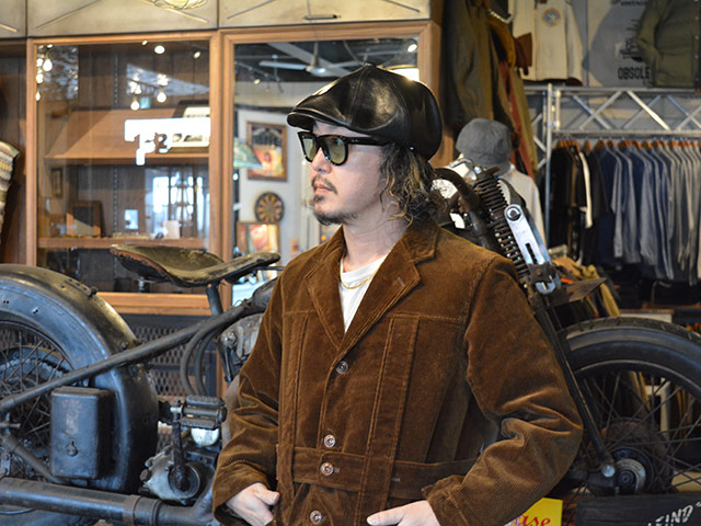 Mr.FATMAN/ミスターファットマン】2025AW「Leather Big Casquette
