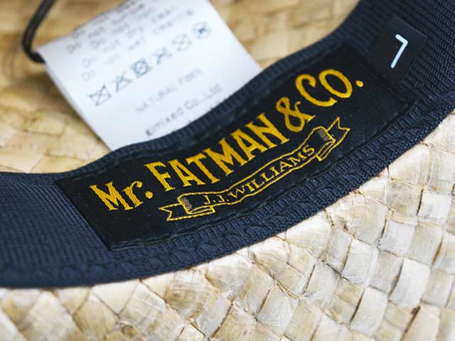 J.J. WILLIAMS FEDORA by Mr.FATMAN/J.J.ウィリアムスフェドラby