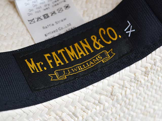 J.J. WILLIAMS FEDORA by Mr.FATMAN/J.J.ウィリアムスフェドラby