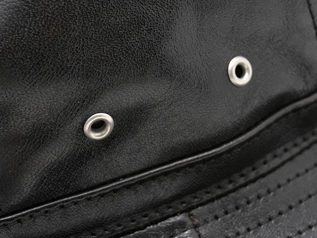 Mr.FATMAN/ミスターファットマン】2025AW「Leather Fatigue Hat/レザー