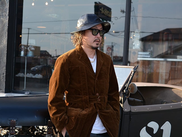 Mr.FATMAN/ミスターファットマン】2025AW「Leather Fatigue Hat/レザー