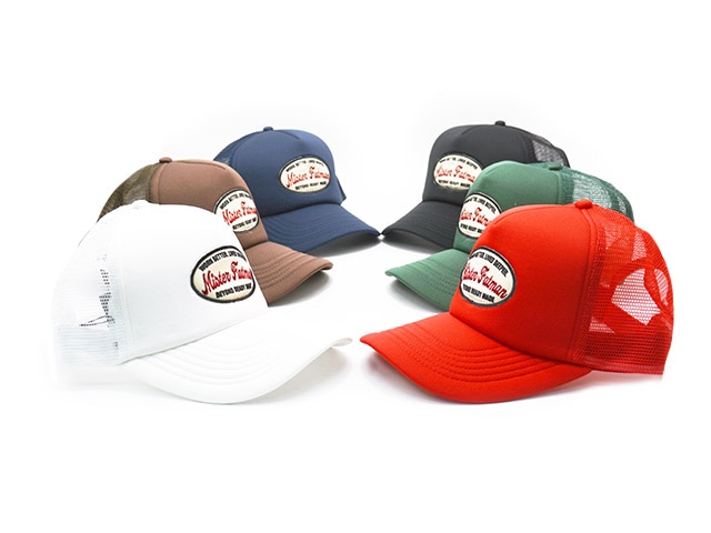 全6色【Mr.FATMAN/ミスターファットマン】2026SS「Wappen Mesh Cap