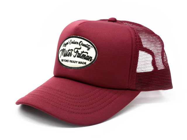全7色【Mr.FATMAN/ミスターファットマン】2026SS「Wappen Mesh Cap 2