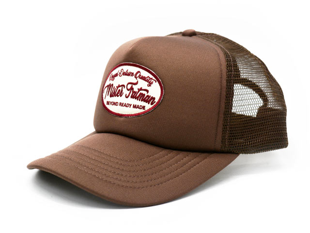 全7色【Mr.FATMAN/ミスターファットマン】2026SS「Wappen Mesh Cap 2