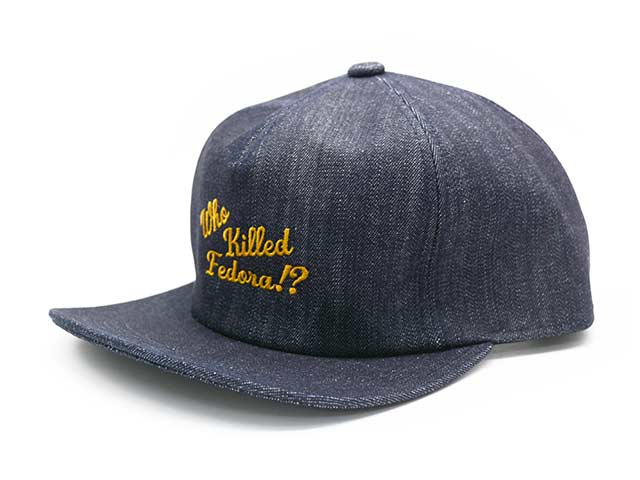 全3色【Mr.FATMAN/ミスターファットマン】2026SS「Embroidery Flip Cap