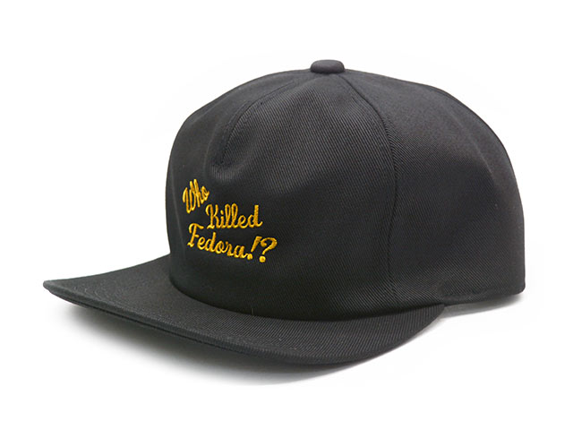 全3色【Mr.FATMAN/ミスターファットマン】2026SS「Embroidery Flip Cap