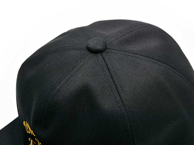全3色【Mr.FATMAN/ミスターファットマン】2026SS「Embroidery Flip Cap