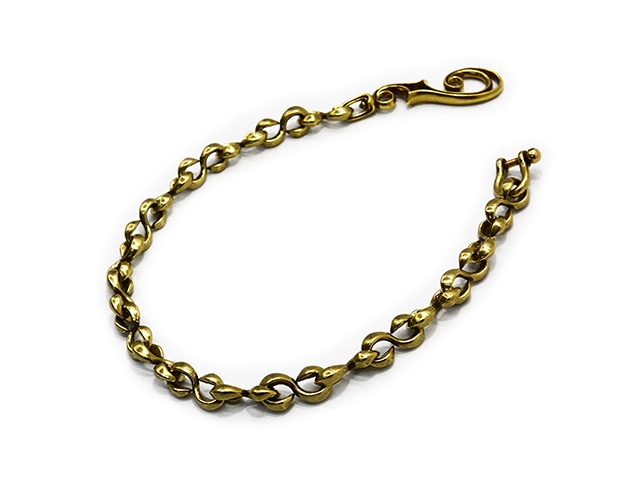 INCEPTION/インセプション】「F-Hole S-Kan Wallet Chain”BRASS”/F