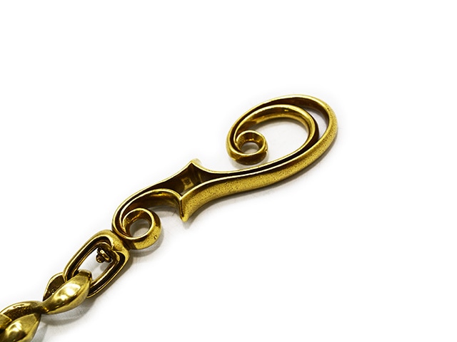 INCEPTION/インセプション】「F-Hole S-Kan Wallet Chain”BRASS”/F