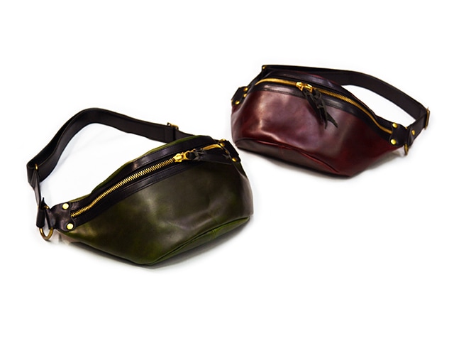 全2色【INCEPTION/インセプション】「Chromexcel Leather Fanny Pack