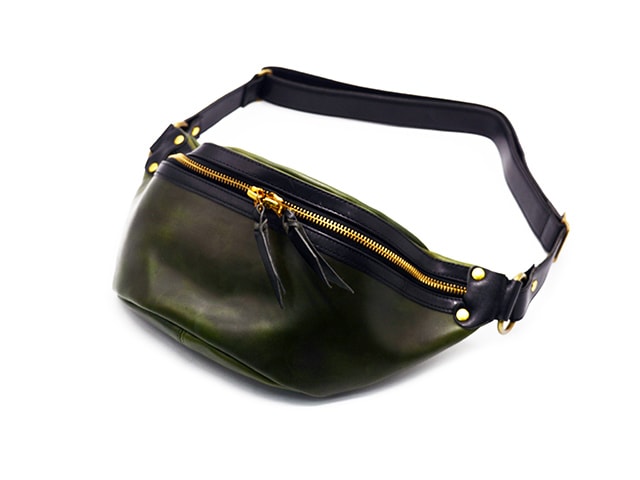 全3色【INCEPTION/インセプション】「Chromexcel Leather Fanny Pack