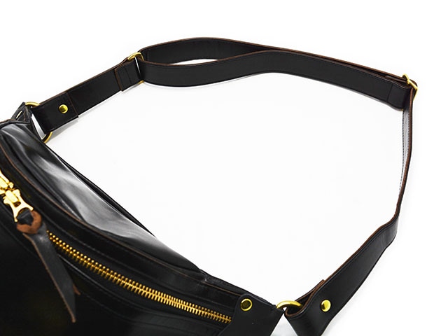 全2色【INCEPTION/インセプション】「Horse Hide Fanny Pack/ホース