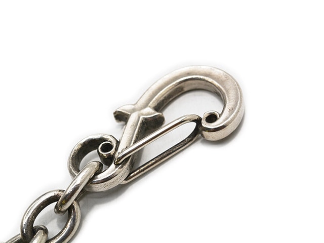 INCEPTION インセプション カラビナ キーホルダー ブランド F-HOLE CARABINER KEY HOLDER SILVER メッキ 財布 鍵 キーケース ポーチ 真鍮 ブラス キーリング IPK-04 INCEPTION/インセプション】「F-Hole Carabiner Key Holder”SILVER