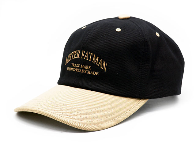 Mr.FATMAN/ミスターファットマン】2026AW「Two Tone Embroidery Cap
