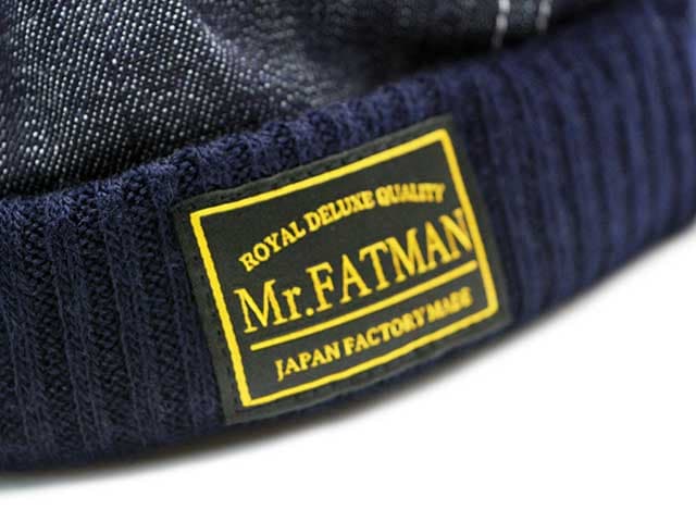 ミスターファットマン　フィッシャーマンキャップ　デニム　Ｌサイズ６０ｃｍ位 Mr.FATMAN/ミスターファットマン】2025AW「Denim Fisherman Cap/デニム
