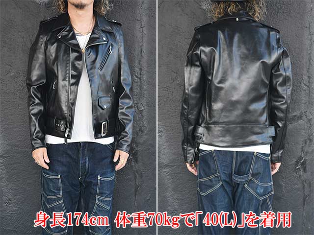 Schott/ショット】「613UHT HORSEHIDE ONESTAR TALL/613UHTホース