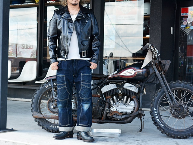 Schott/ショット】「613UHT HORSEHIDE ONESTAR TALL/613UHTホース