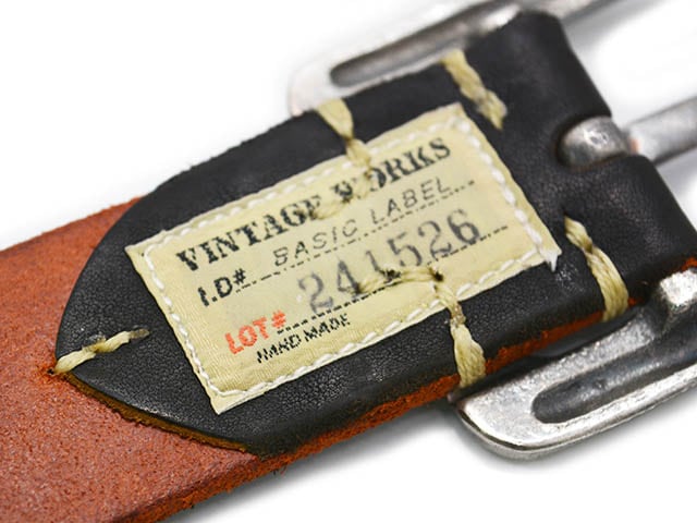 アンティーククラシック3 Vintage Works/ヴィンテージワークス】「Teacore Benz Belt”5536 Max