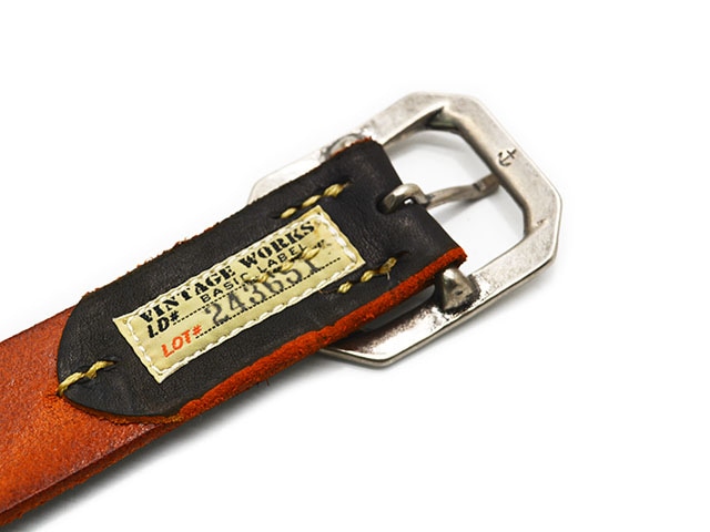 Vintage Works/ヴィンテージワークス】「Teacore Benz Belt”5726”/茶芯