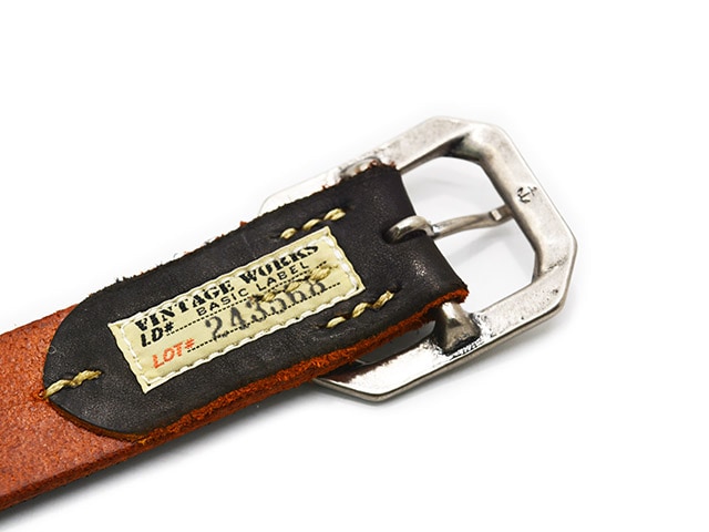 Vintage Works/ヴィンテージワークス】「Teacore Benz Belt”5726”/茶芯