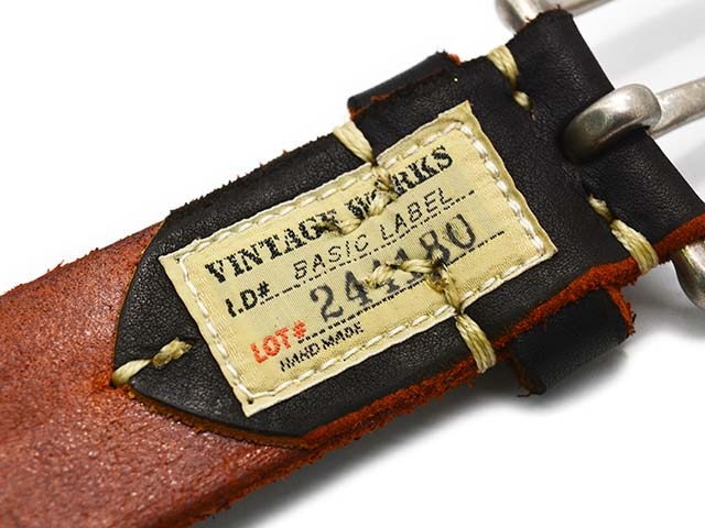 Vintage Works/ヴィンテージワークス】「Teacore Benz Belt”5736”/茶芯