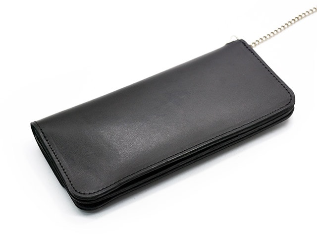 【未使用】日本製　ロングウォレット　スタッズ　キルティングパテッド　バイカー 全3色【HTC(Hollywood Trading Company)/エイチティーシー(ハリウッド