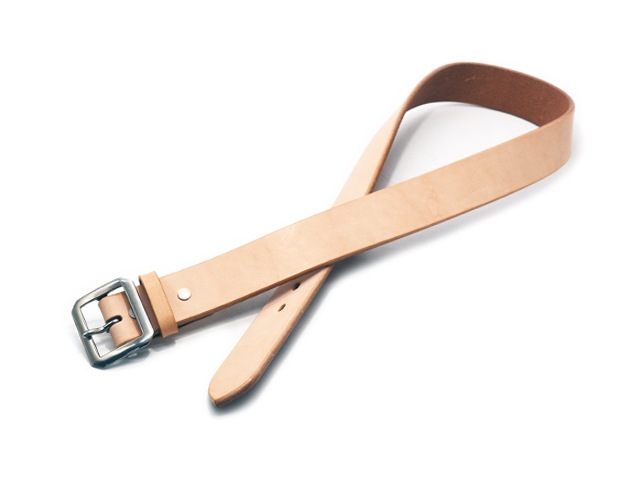 INCEPTION サドルレザー　ギャリソンベルト　SADDLE LEATHER INCEPTION/インセプション】「Saddle Leather Garrison Belt/サドル