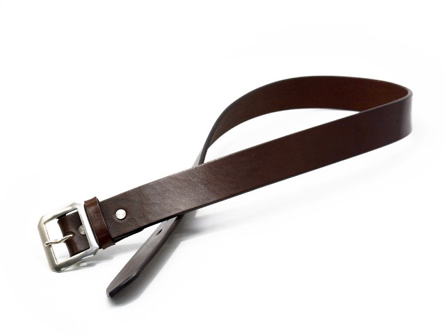 全3色【INCEPTION/インセプション】「Saddle Leather Garrison Belt