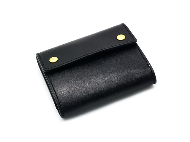 MARYAMホースバット コンパクトスリムウォレット シルバー