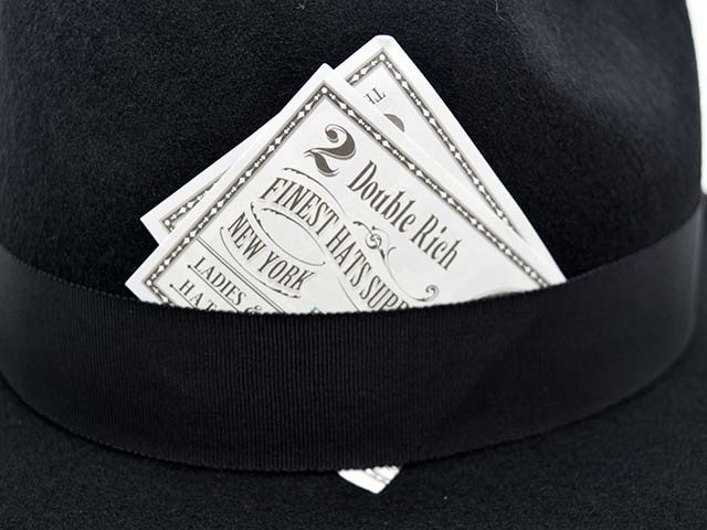 全2色【J.J. WILLIAMS FEDORA by Mr.FATMAN/J.J.ウィリアムスフェドラ